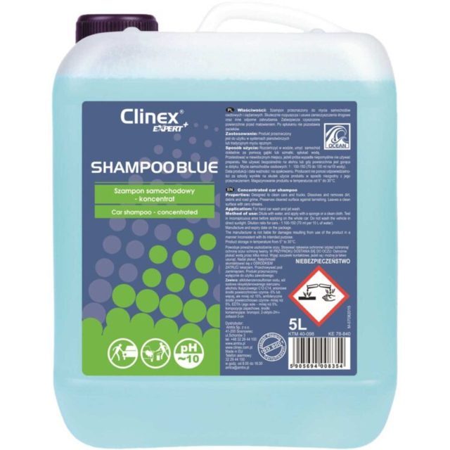 CLINEX EXPERT+ SHAMPOO BLUE