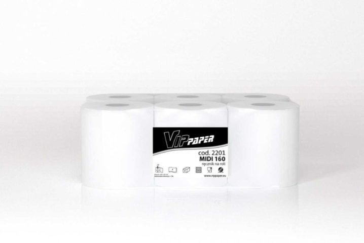 VIPpaper ręcznik papierowy w roli MIDI 160 V-2201